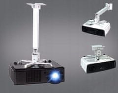 ZENWIRE 4-v-1 nosilec za projektor, stropni/stenski, do 25 kg