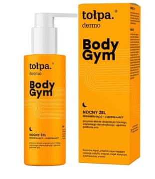 Dermo Body Gym nočni regeneracijski in učvrstitveni gel 200 ml