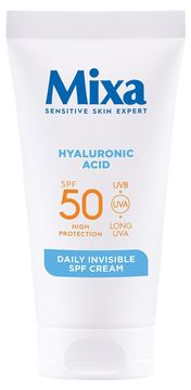 Mixa vlažilna krema s hialuronsko kislino za suh obraz SPF50 50 ml