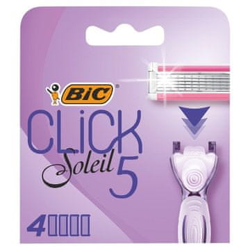 Bic Click Soleil 5 britvice za ženske - 4 kosi