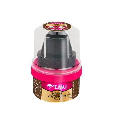 EMU krema z voskom za čevlje 3v1 rjava 50 ml 50 ml