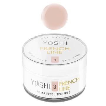 Global - Yoshikin gel za oblikovanje linij French - 3 50 ml
