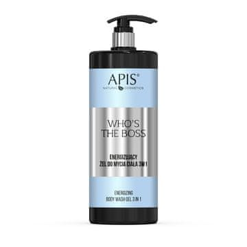 Apis Who's The Boss 3v1 gel za prhanje za moške - poživljajoč 1000 ml