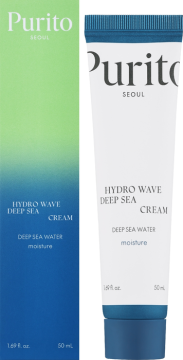 PURITO Deep Sea Water Cream vlažilna krema na osnovi morske vode 50 ml