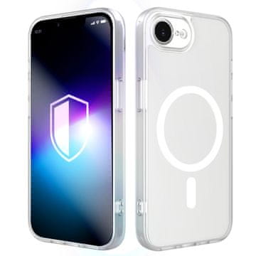 3M Apple iPhone 16E/ iPhone 17E - 3mk Misty MagCase bela