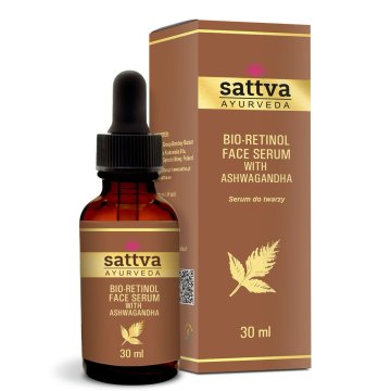 Sattva Bio retinolni serum za obraz z ašvagando 30 ml