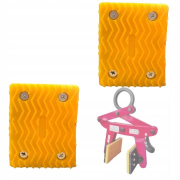 Rosfix RodClamp GripPads Duo - Protizdrsne blazinice za objemke za tlakovanje | Komplet 2 kosov | 105 × 83 mm |