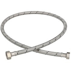 Fleksibilen priključek 3/8” 1/2” pletenica iz nerjavečega jekla za pipe 100 CM