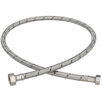 Fleksibilen priključek 3/8” 1/2” pletenica iz nerjavečega jekla za pipe 100 CM