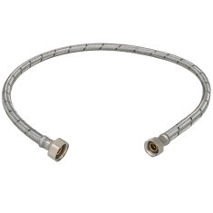 Fleksibilen priključek iz nerjavečega jekla 3/8” 1/2” za pipe dolžine 80 CM