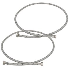 Fleksibilen priključek 3/8” 1/2” za pipe 150 CM komplet 2 kosov