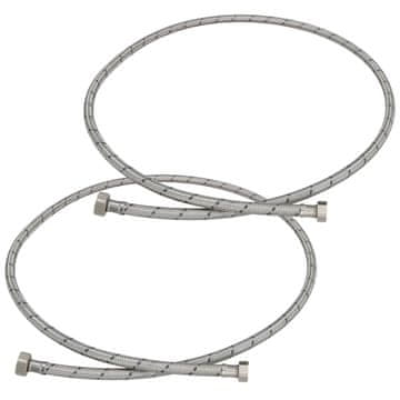 Fleksibilen priključek 3/8” 1/2” za pipe 150 CM komplet 2 kosov