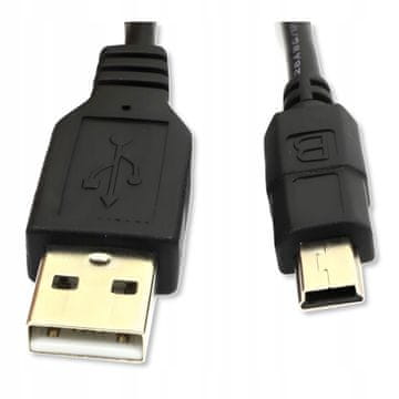 GS USB A kabel DKE2 USB Mini USB za kamero in navigacijski kabel, dolg 5 m