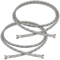 Fleksibilni priključek 3/8” za pipe, fitingi 200 CM, komplet 2 kosov