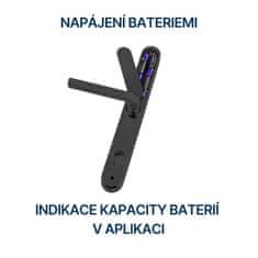 BOT Pametna klika Tuya H1, črna, 92 mm