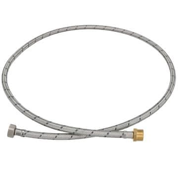 Fleksibilen priključek 1/2” ženski-moški za pipe in fitinge 150 CM