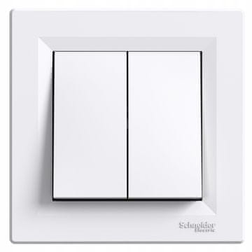 Schneider Electric ASFORA BELI GUMB 2X 2Z VZMETNI SPONKI 10AX 250V EPH1100121