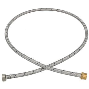 Fleksibilen priključek 1/2” ženski-moški za pipe dolžine 140 CM
