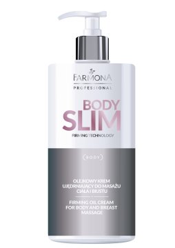FARMONA Body Slim učvrstitvena oljna krema za telo in masažo prsi 500 ml