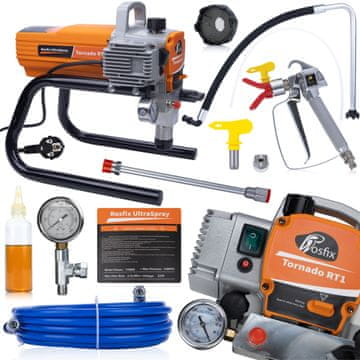 Rosfix Tornado RT1 UltraSpray 1700W 22MPA 2,2L/min lakirna enota