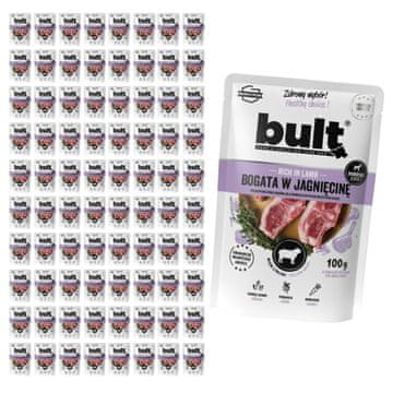 BULT mokra hrana za pse z jagnjetino v vrečki 80x100g Complete