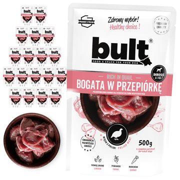 BULT mokra hrana za pse Quail vrečka 20x500g Complete