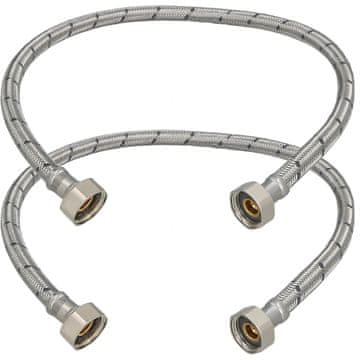 Fleksibilen priključek 1/2” za pipe in armature 60 CM komplet 2 kosov