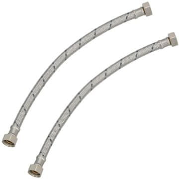Fleksibilni priključek 3/8” za pipe, fitingi 40 CM, komplet 2 kosov
