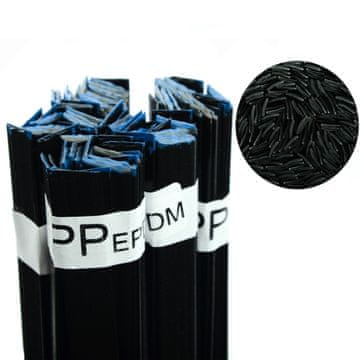 Rosfix PP/EPDM plastična varilna kovina, črna, 100 g, 8 mm trak