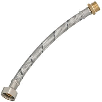 Fleksibilen priključek 3/8” 1/2” ženski-moški 20 CM