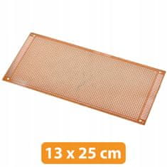 Enostranska univerzalna prototipna plošča 130 x 250 mm
