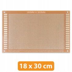 Enostranska univerzalna prototipna plošča 180 x 300 mm