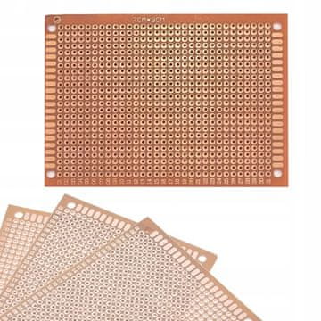 Enostranska univerzalna prototipna plošča 70 x 90 mm