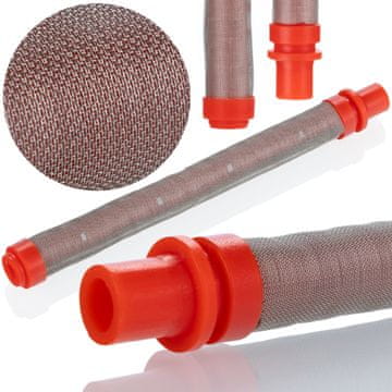 Rdeči prstni filter 200 mesh za lakirno enoto