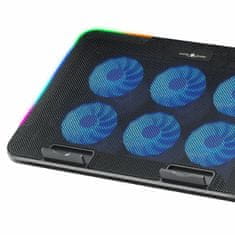 White Shark podloga za prenosnik 6x ventilator gaming GCP-96 ICE BLADE