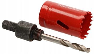 Bimetalna luknjasta žaga 30 mm adapter za sveder