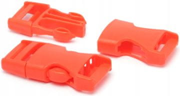 Plastične zaponke 10 kosov 20 mm RDEČE