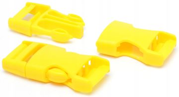 Plastične zaponke 10 kosov 20 mm RUMENE