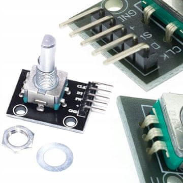 Modul rotacijskega dajalnika z gumbom