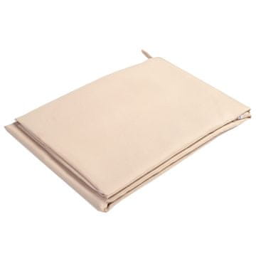Costway Zamenjava nadstreška za gugalnico 75x52 palcev, bež