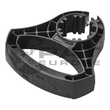 Northix AL-KO ročaj za manevriranje, rdeč, za cev opornega kolesa Ø48 mm