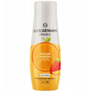 SodaStream koncentrat pomaranče in manga