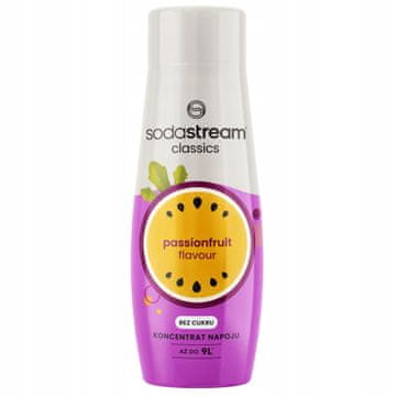 SodaStream koncentrat sirupa sok nič pasijonke brez sladkorja 440 ml