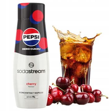 SodaStream Koncentrat sirupa za gazirano vodo Pepsi Cherry Zero Sugar 440ml