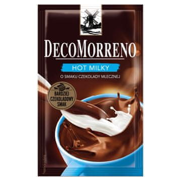 DecoMorreno Hot Milky Instant napitek z okusom mlečne čokolade 25 g