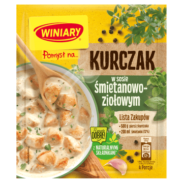 Nestlé Winiaryjeva ideja za ... Piščanec v smetanovi in zeliščni omaki 30 g