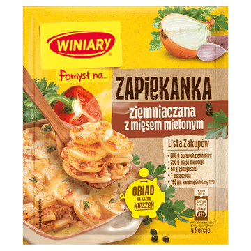 Nestlé Ideja za Winiary ... Krompirjeva enolončnica z mletim mesom 42 g