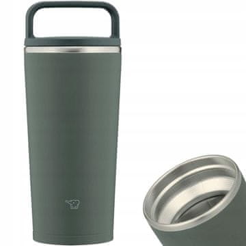 Zojirushi Termo vrček 0,3l zelen japonski darilni SX-JA30-HM