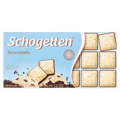 Schogetten bela čokolada s kakavovimi kosmiči in čokolado 100 g
