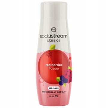 SodaStream koncentrat sirupa z okusom gazirane vode 440 ml